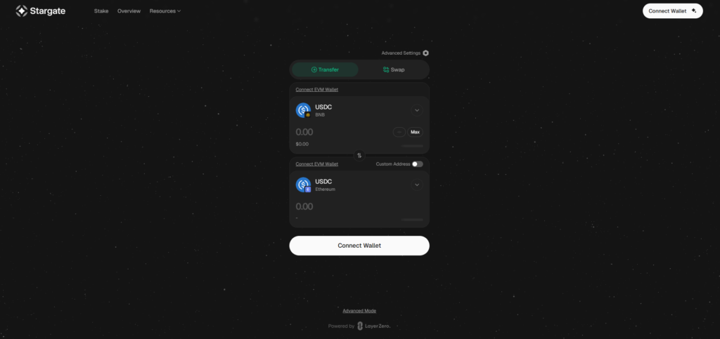 Connect wallet